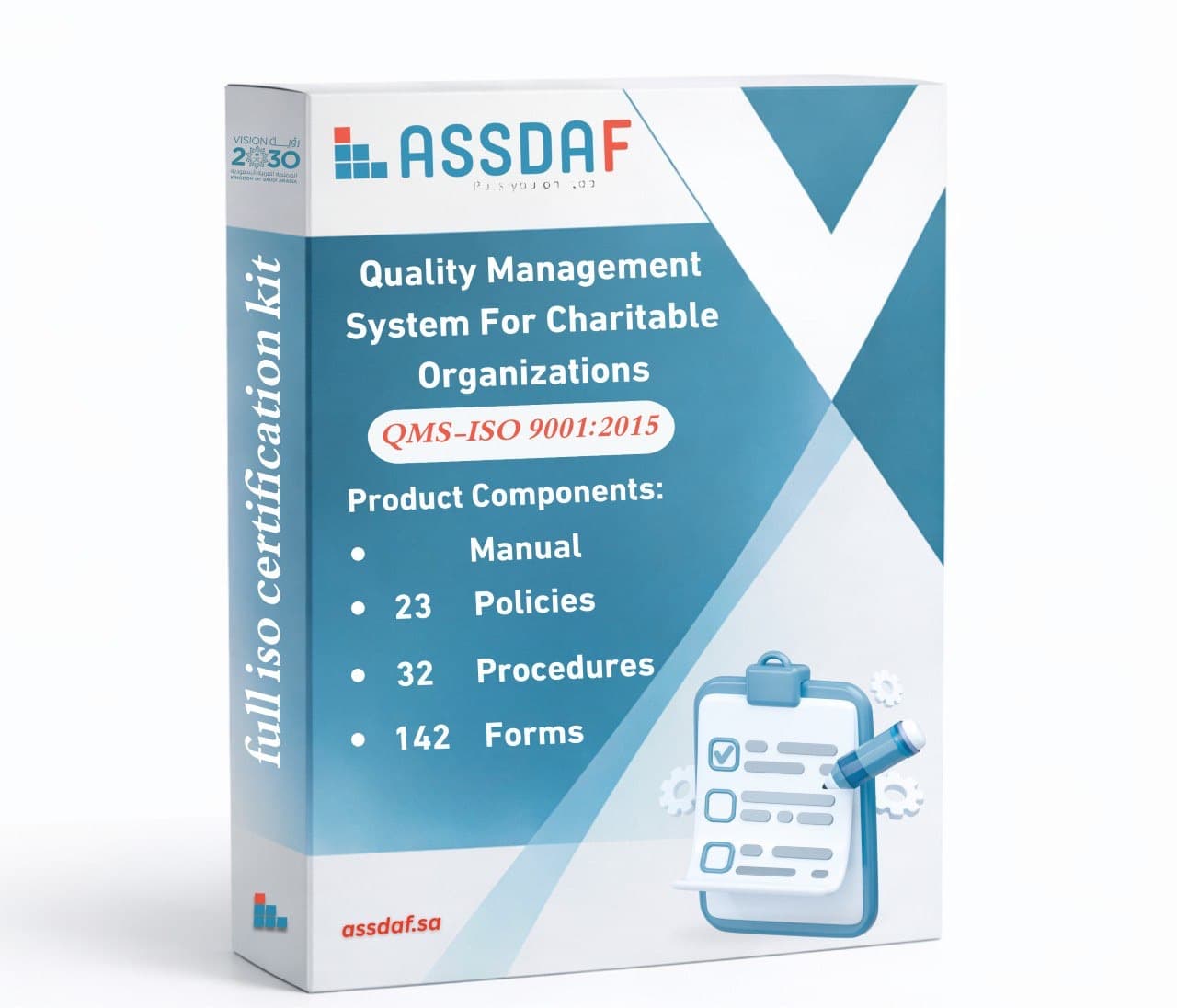 Quality Management System for Charitable Organizations (QMS – ISO 9001:2015)