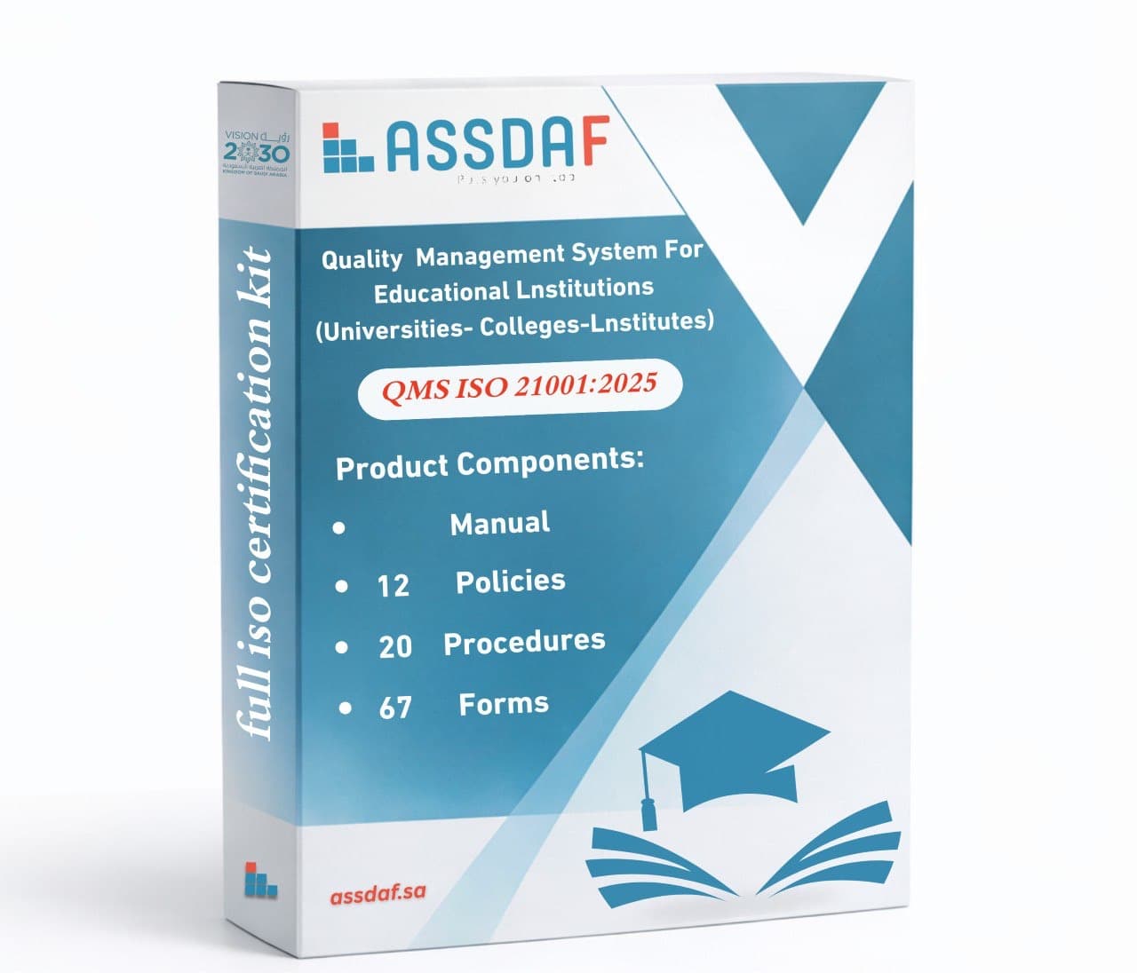 Quality Management System for Educational Institutions (Universities, Colleges, Institutes) QMS ISO 21001:2025