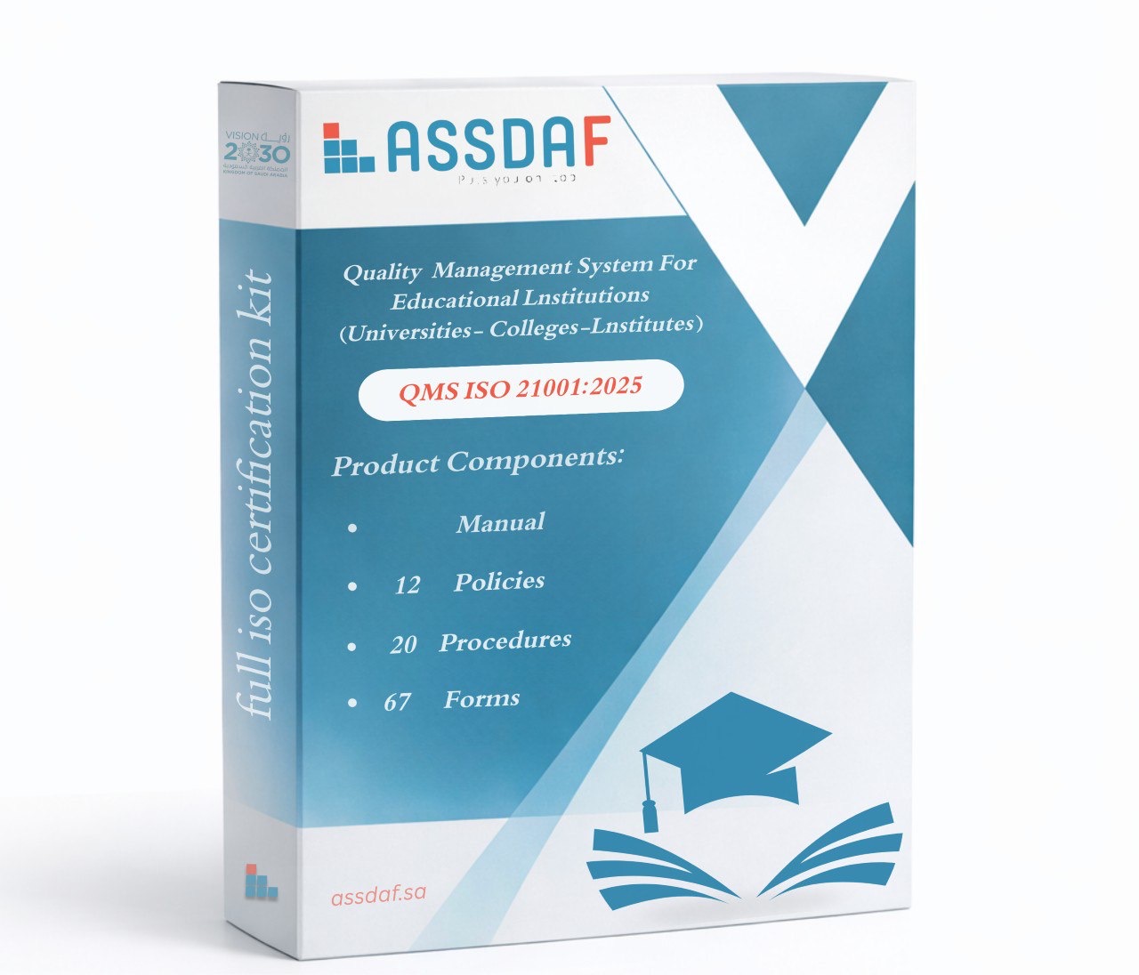 Quality Management System for Educational Institutions (Universities, Colleges, Institutes) QMS ISO 21001:2025