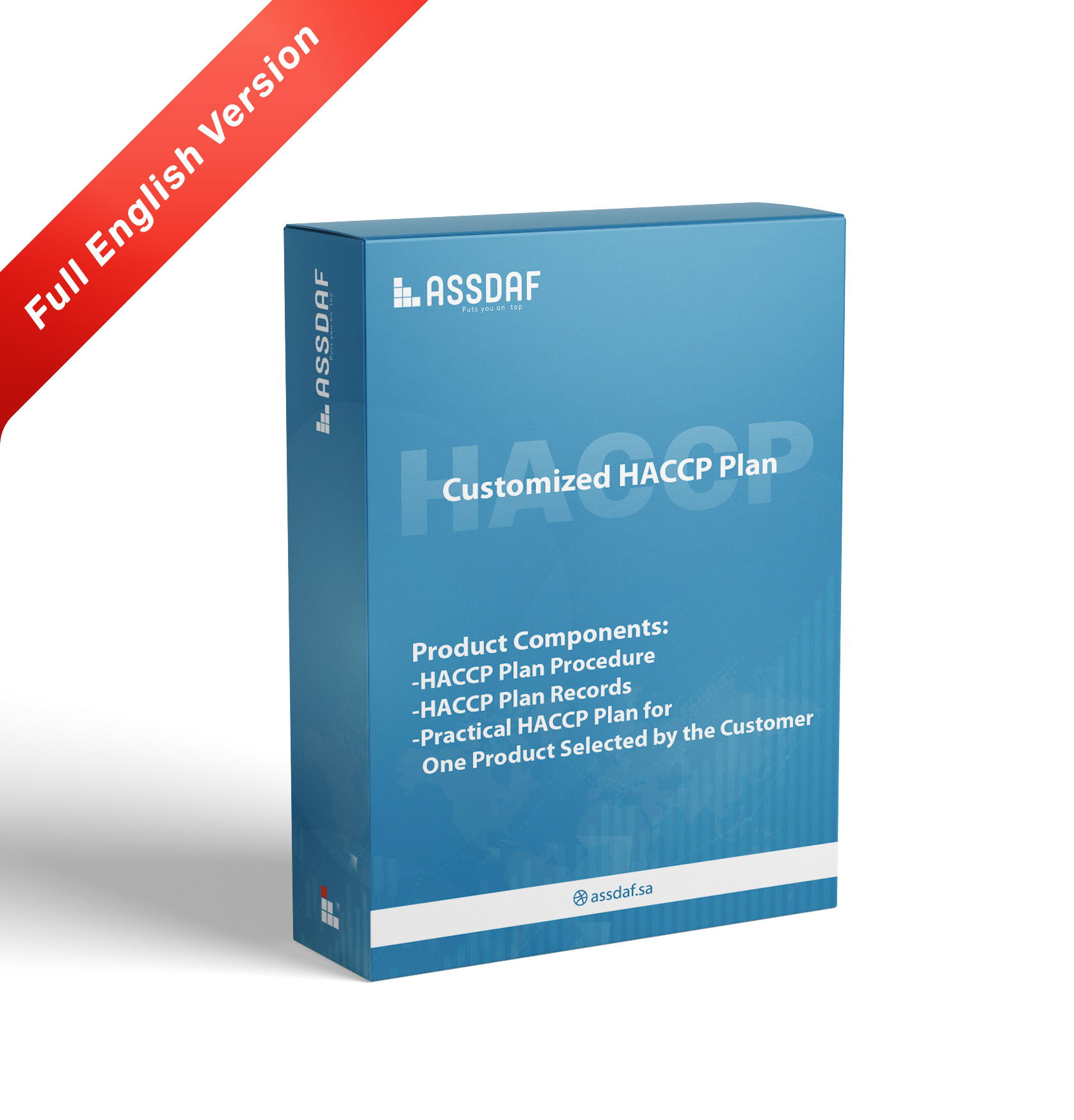 Haccp plan for products as per customer's request