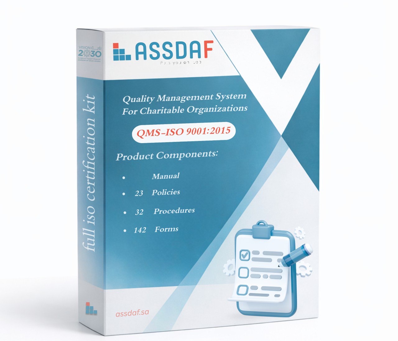 Quality Management System for Charitable Organizations (QMS – ISO 9001:2015)